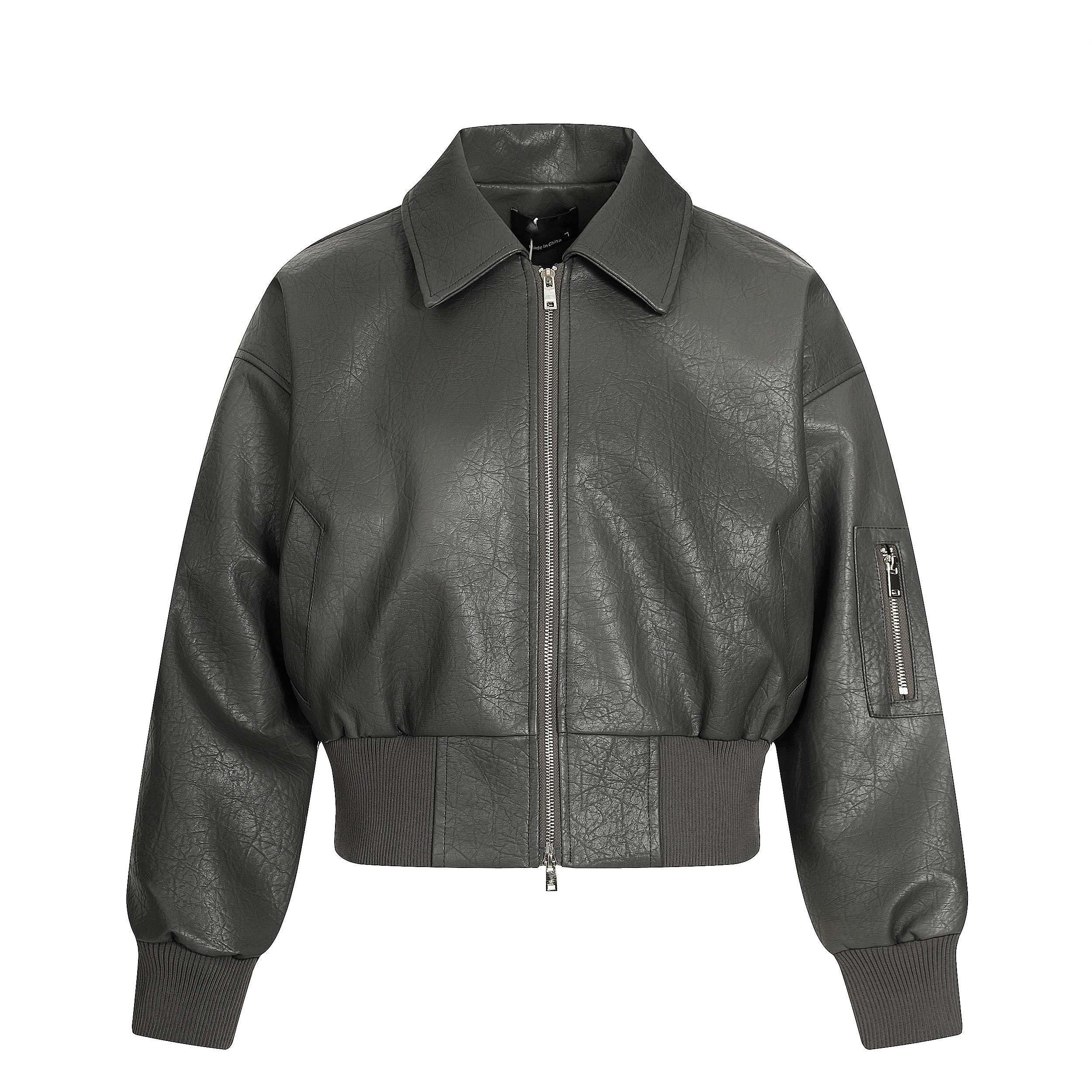 PoopyLii_Black_Cropped_Insulated_Premium_Millennial_Babe_Women's_Pu_Leather_Jackets_983624831847_MISSTT