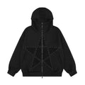 PoopyLii_Black_Star_Stud_Deconstructed_Splice_Women's_Cotton_Blend_Zip-up_Hoodies_1071683914796_MISSTT