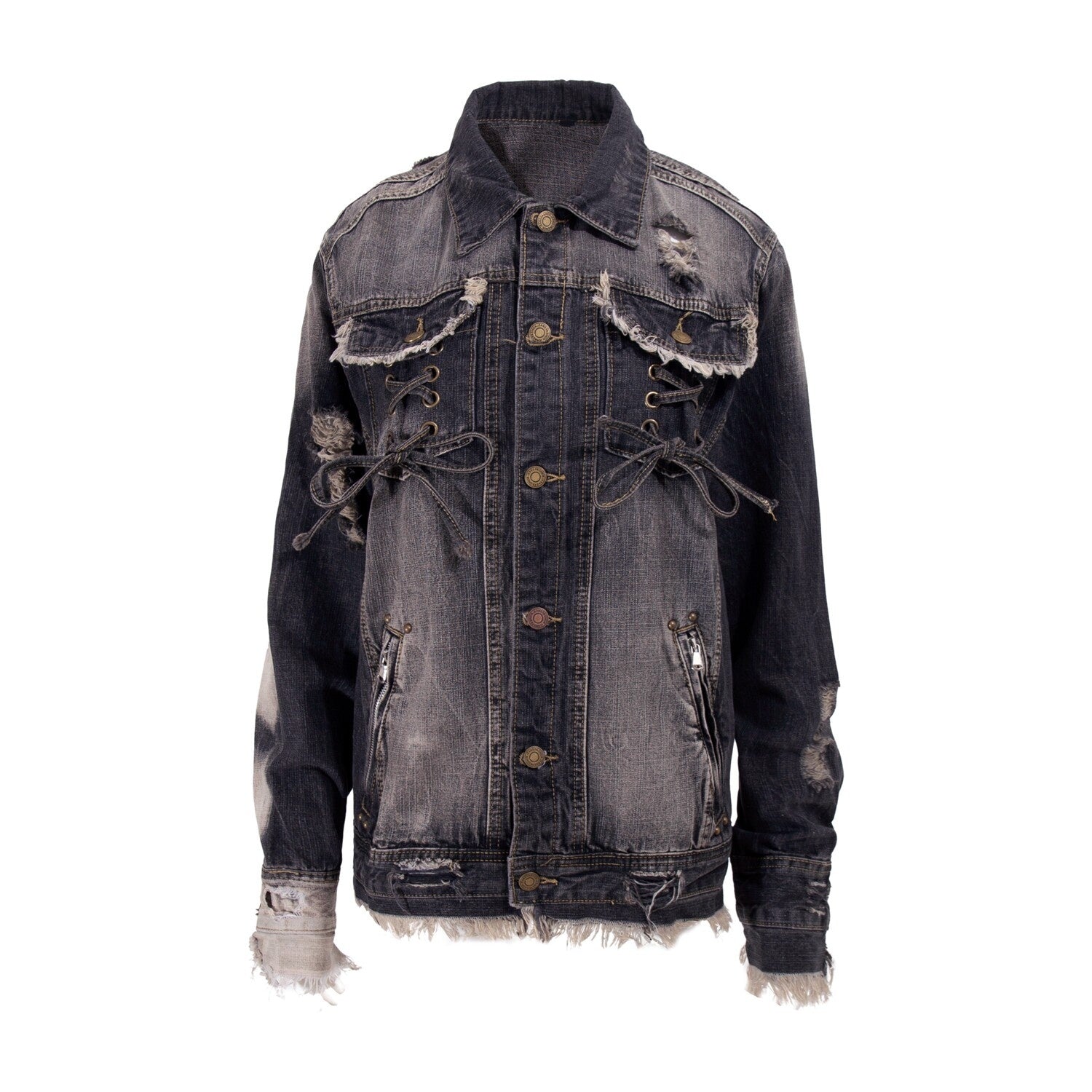 PoopyLii_Boho_Vintage_Wash_Heavy_Ripped_Tie_Strap_Frayed_Hem_Women's_Denim_Jackets_994180116423_MISSTT