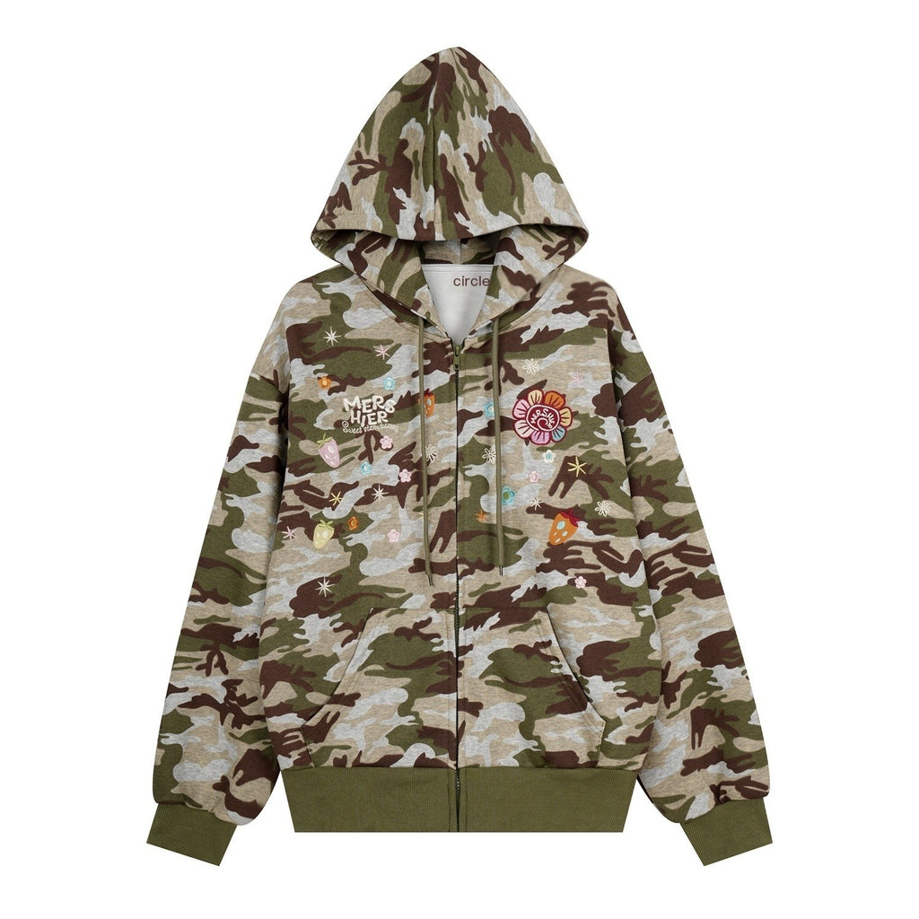 PoopyLii_Camouflage_Embroidered_Loose_Fit_Women's_Zip-up_Hoodies_1079560948631_MISSTT
