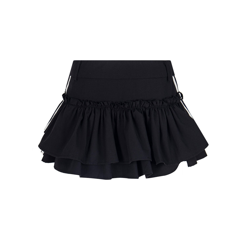 PoopyLii_Candlelight_Ruffled_A_Line_Puffed_Slimming_Cake_Women's_Tiered_Skirts_939766417330_MISSTT