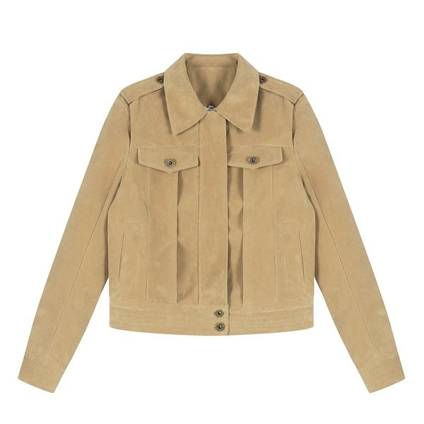 PoopyLii_Cropped_Retro_Slim_Fit_Lapel_Zipper_Pocket_Women's_Suede_Leather_Jackets_994184000476_MISSTT