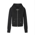 PoopyLii_Dark_Gray_Studded_Pocket_Punk_Women's_Cotton_Blend_Zip-up_Hoodies_1066925955008_MISSTT