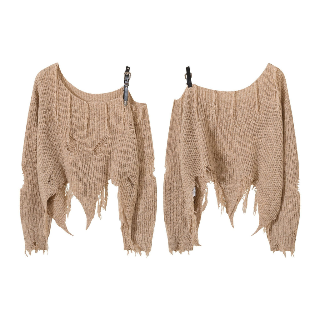 PoopyLii_Distressed_Cutout_Openwork_Irregular_Design_Women's_Knitted_Sweaters_984391609712_MISSTT