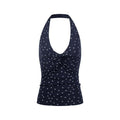 PoopyLii_Floral_Print_Ribbed_Halter_V-neck_Cinched_Waist_Women's_Polyester_Tank_Tops_1038925423811_MISSTT
