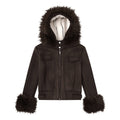 PoopyLii_Fur_Collar_Hooded_Zipper_Side_Seam_Pocket_Waist_Women's_Suede_Cropped_Jackets_985122125496_MISSTT