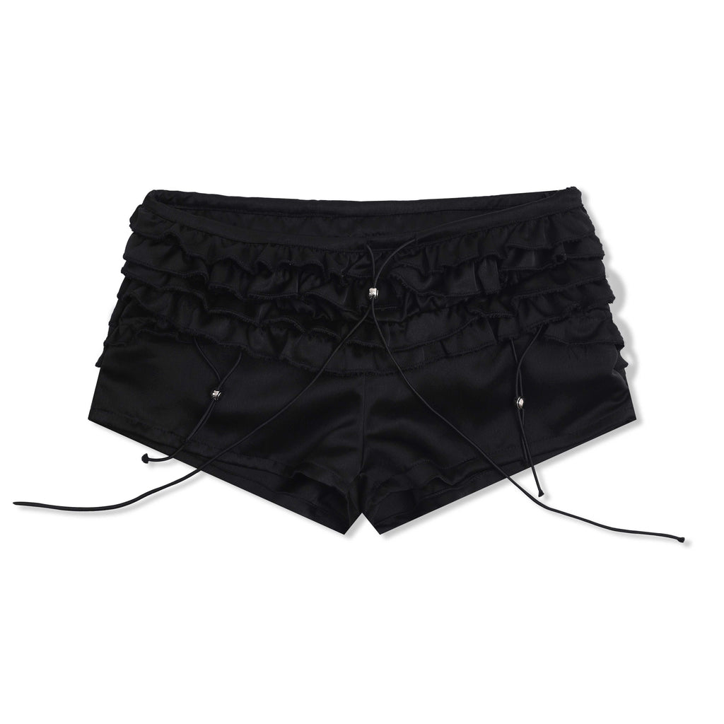 PoopyLii_Gathered_Ruched_Tulip_Petal_Ruffle_Bubble_Hem_Women's_Hot_Pants_902419240531_MISSTT