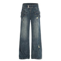 PoopyLii_High_Street_Multi_Pocket_Distressed_Low_Rise_Women's_Denim_Bootcut_Jeans_1058030624703_MISSTT