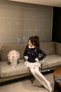 PoopyLii_Princess_Doll_Collar_Bow_Knit_Women's_Acrylic_Nylon_Long_Sleeve_T-shirts_1008189452493_MISSTT