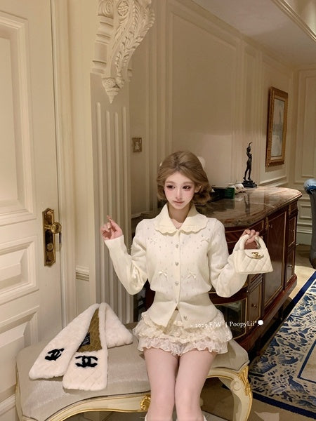 PoopyLii_Princess_Doll_Collar_Bow_Knit_Women's_Acrylic_Nylon_Long_Sleeve_T-shirts_1008189452493_MISSTT