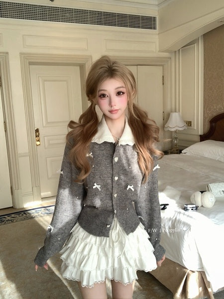 PoopyLii_Princess_Doll_Collar_Bow_Knit_Women's_Acrylic_Nylon_Long_Sleeve_T-shirts_1008189452493_MISSTT