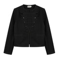 PoopyLii_Regal_Round_Neck_Frog_Button_Cropped_Women's_Tweed_Cardigans_1073704312895_MISSTT