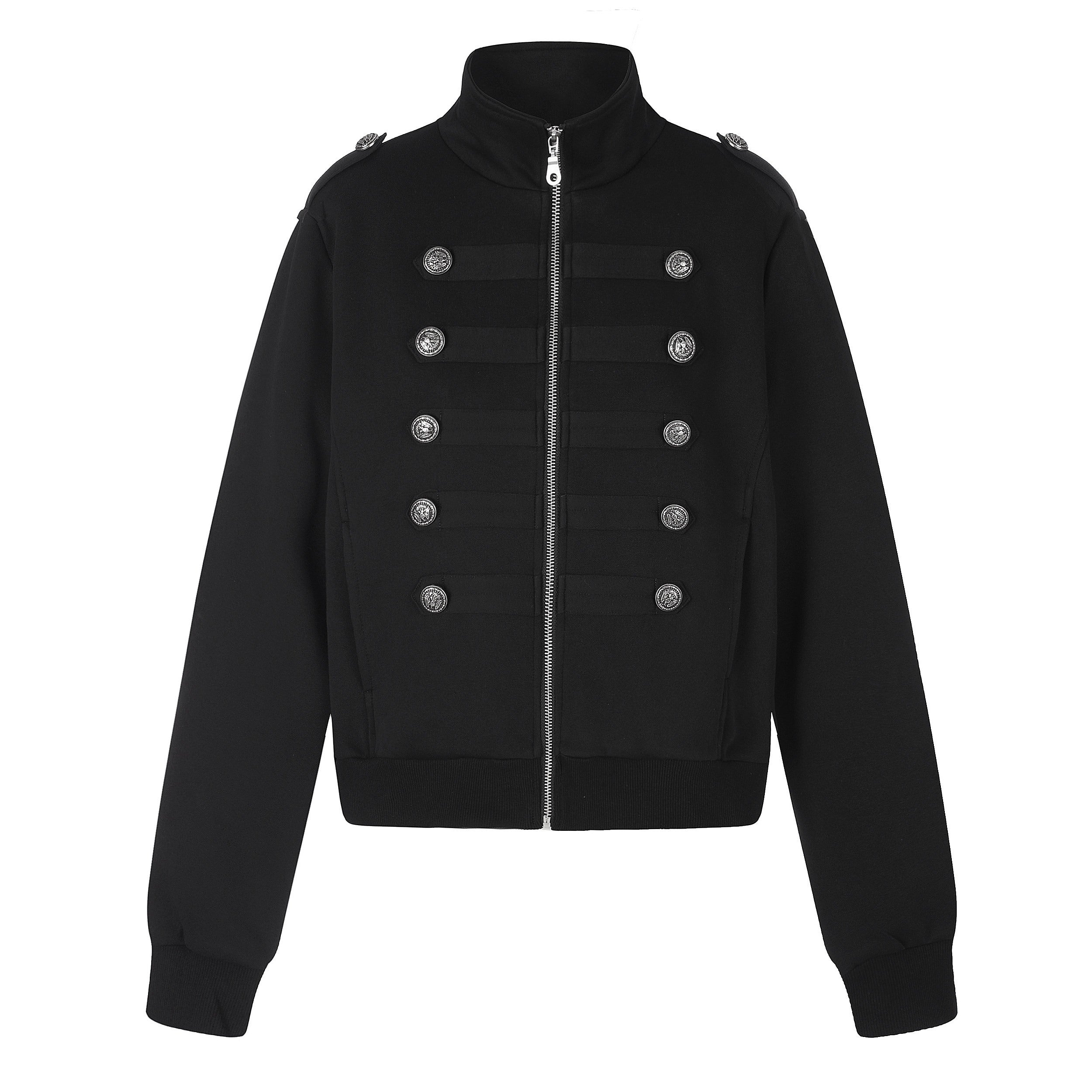 PoopyLii_Retro_Punk_Stand_Collar_Epaulet_Double_Breasted_Women's_Casual_Jackets_1066941171093_MISSTT