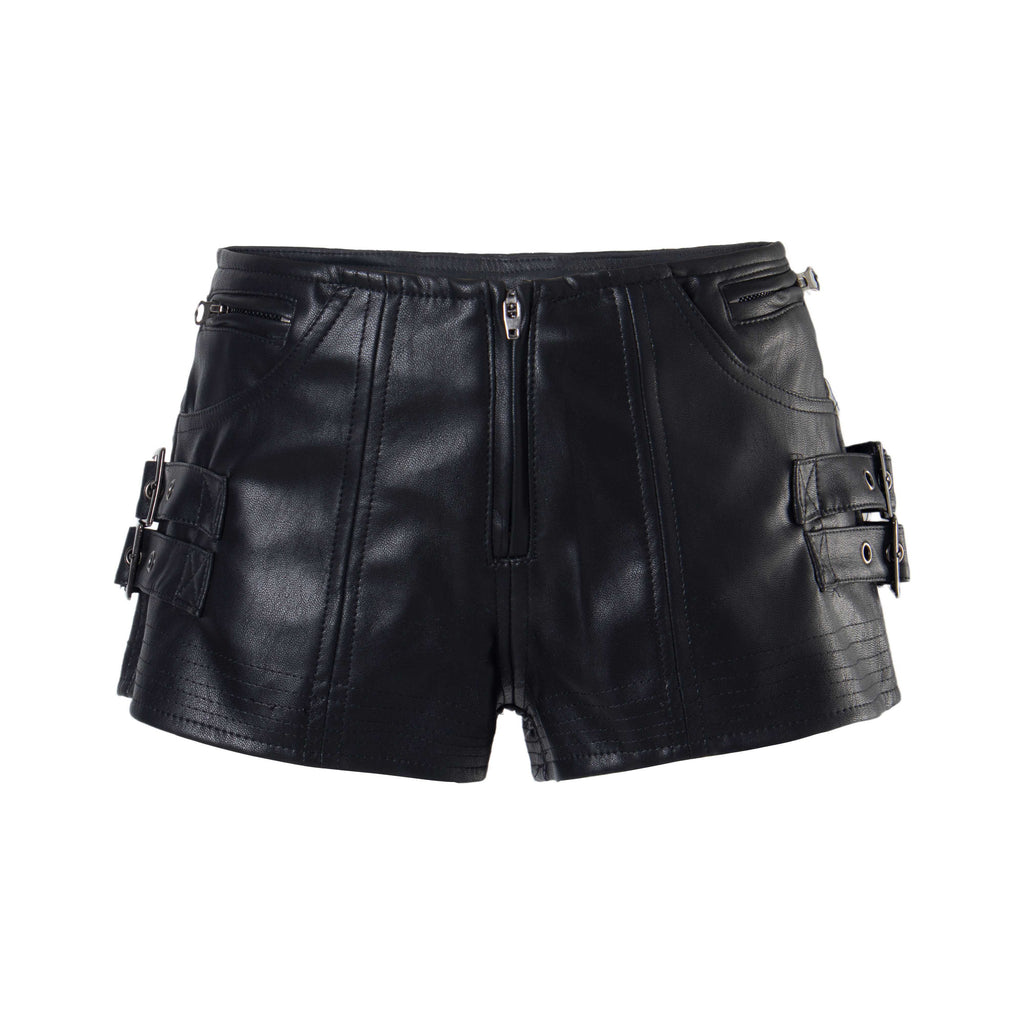 PoopyLii_Retro_Silver_Foil_Letter_Low_Waist_Sexy_Women's_Leather_Shorts_1068065630397_MISSTT