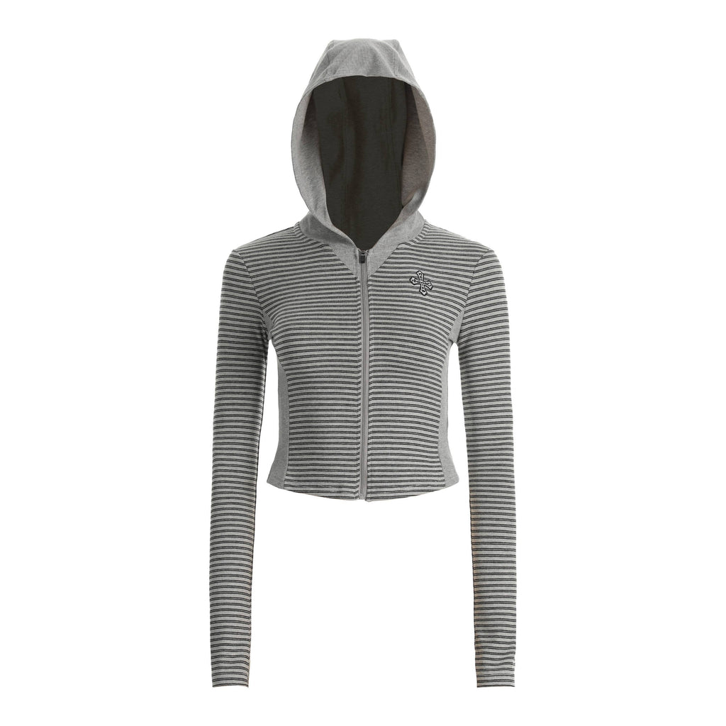 PoopyLii_Striped_Cropped_Hooded_Slim_Fit_Long_Sleeve_Women's_Zip-up_Hoodies_983640819307_MISSTT