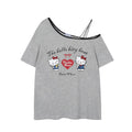 PoopyLii_Striped_Letter_Print_Asymmetric_Shoulder_Loose_Fit_Women's_Off-shoulder_T-shirts_903306377911_MISSTT