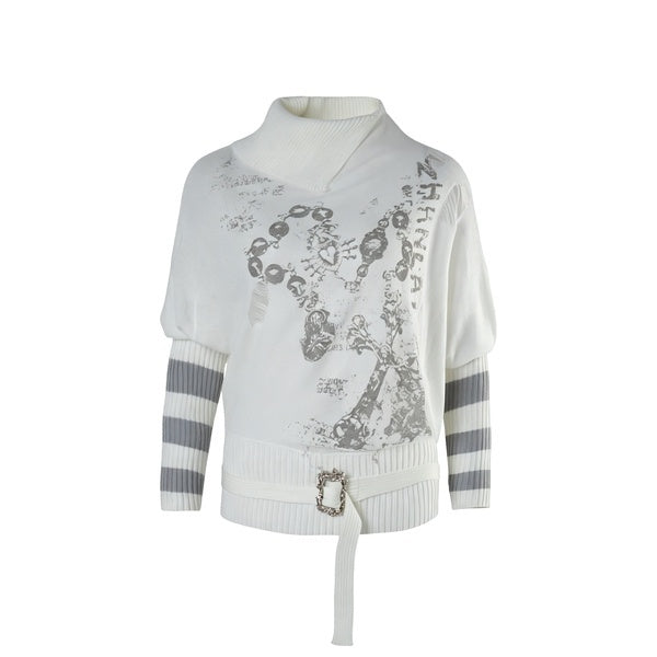 PoopyLii_Vintage_Colorblock_Spliced_Graffiti_Fake_Two_Piece_Women's_Knitted_Sweaters_1069100985464_MISSTT
