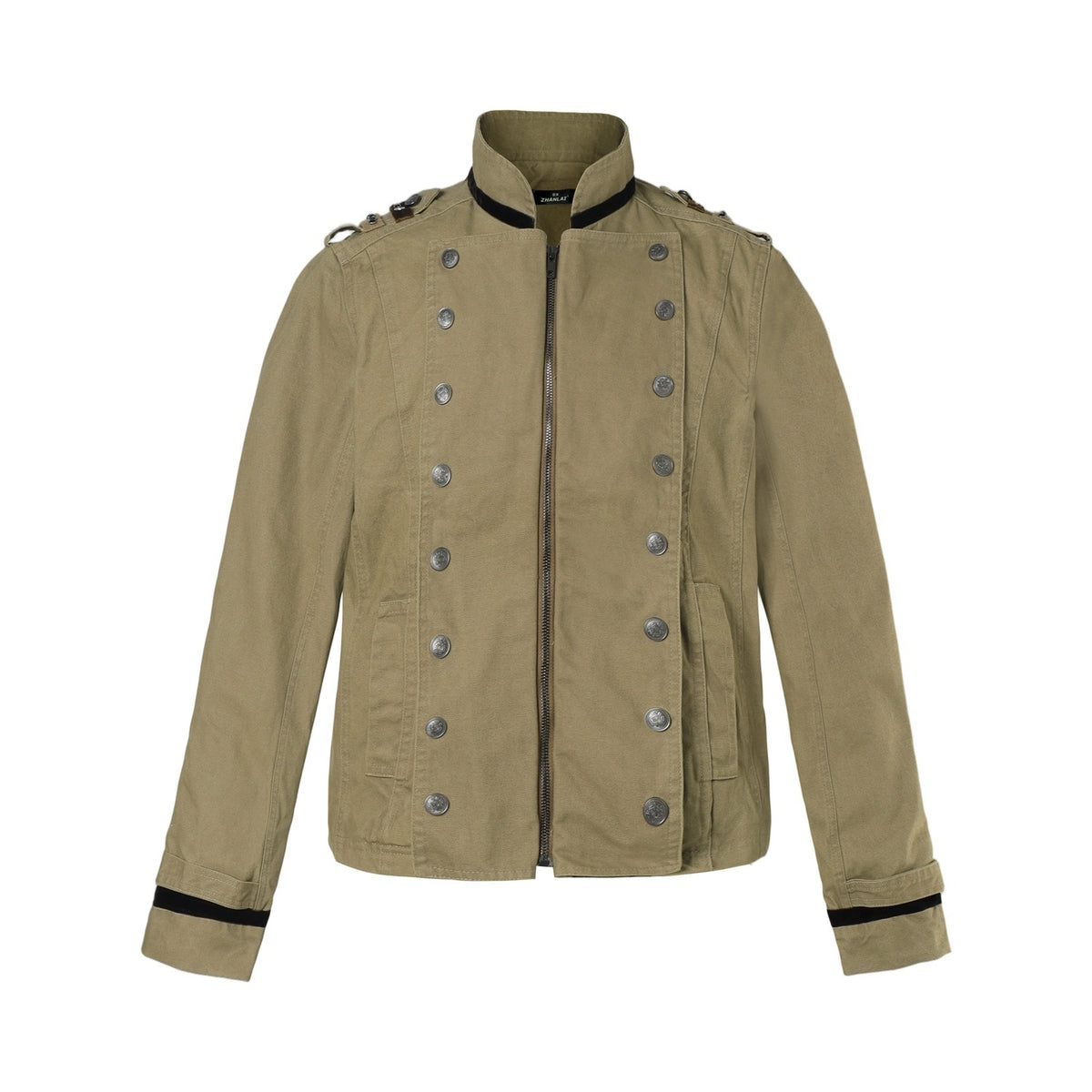 PoopyLii_Vintage_Epaulet_Double_Breasted_Stand_Collar_Cotton_Women's_Utility_Jackets_1077494726053_MISSTT