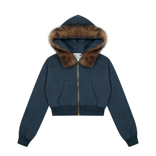 PoopyLii_Vintage_Fur_Collar_Hooded_Three_Dimensional_Cut_Women's_Rayon_Cropped_Jackets_985618056771_MISSTT