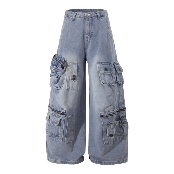 PoopyLii_Washed_Vintage_Heavy_Duty_Cargo_Multi_Pocket_Women's_Denim_Baggy_Jeans_985217521689_MISSTT