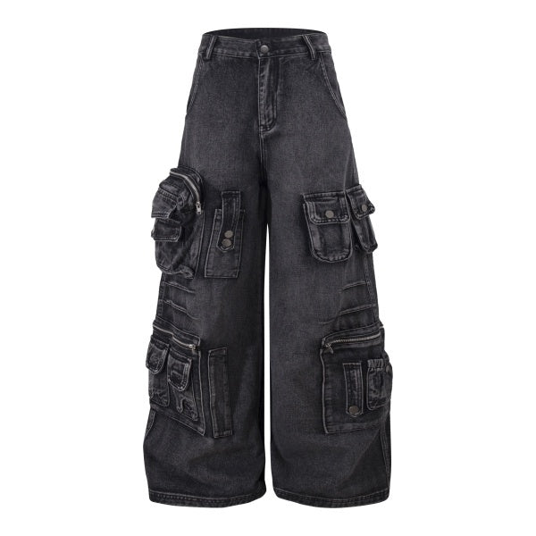 PoopyLii_Washed_Vintage_Heavy_Duty_Cargo_Multi_Pocket_Women's_Denim_Baggy_Jeans_985217521689_MISSTT
