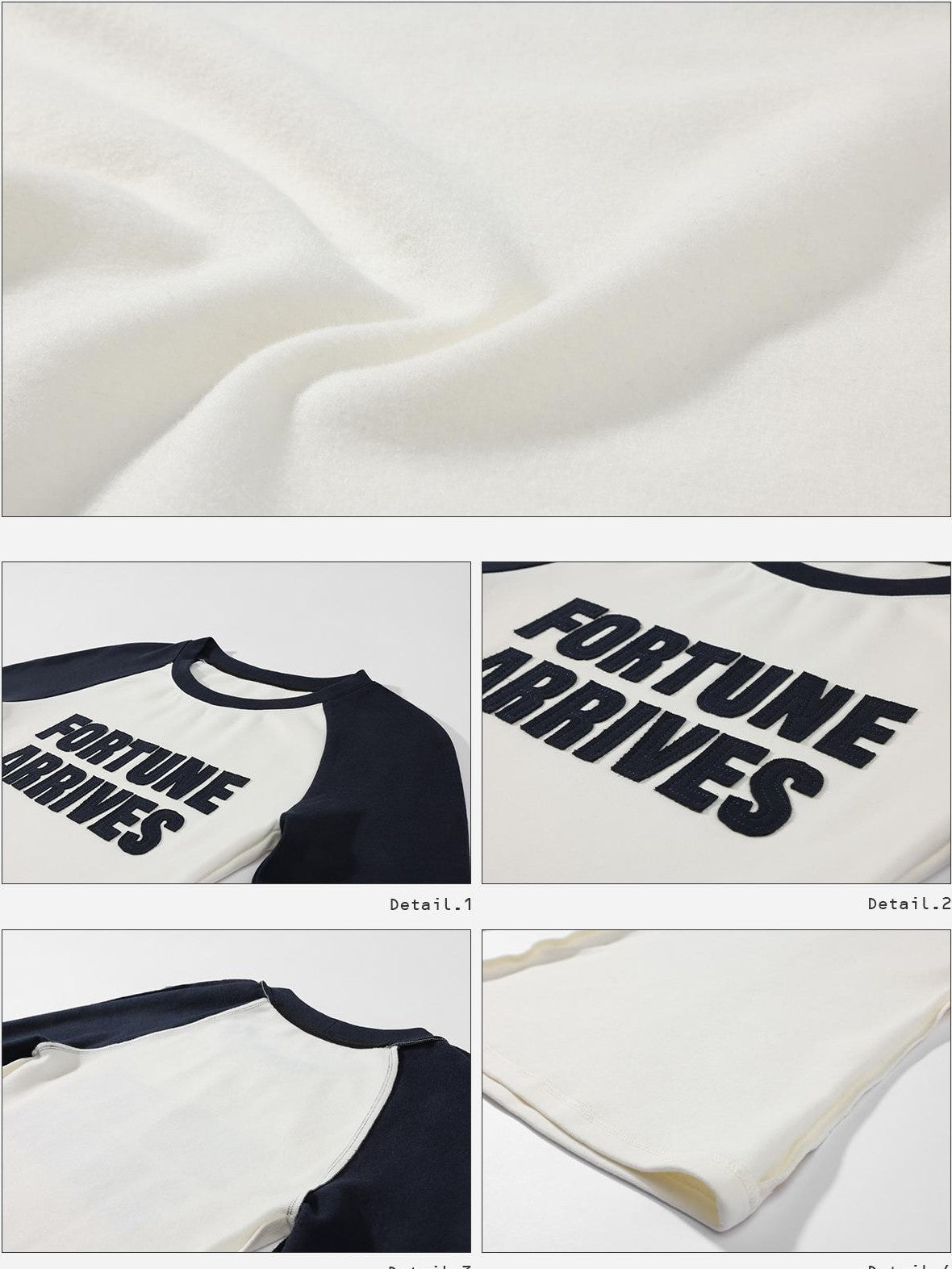 Rase le sol American Retro Letter Print Raglan Sleeve Women's Cotton Casual Top & Shorts Sets