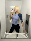 Rase_le_sol_American_Vintage_Raglan_Mid_Sleeve_Waist_Cinching_Women's_Slim_T-shirts_1065444209717_MISSTT