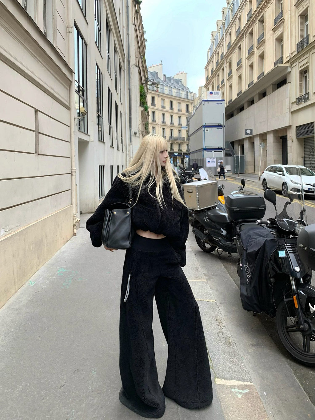 Rase_le_sol_Black_Oversized_Loose_Jacket_And_Pants_Women's_Fleece_Casual_Top_&_Pants_Sets_849824679911_MISSTT