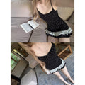 Rase_le_sol_Black_White_Polka_Dot_Ruffle_Hem_Spaghetti_Straps_Women's_Slip_Mini_Dresses_1050335092260_MISSTT