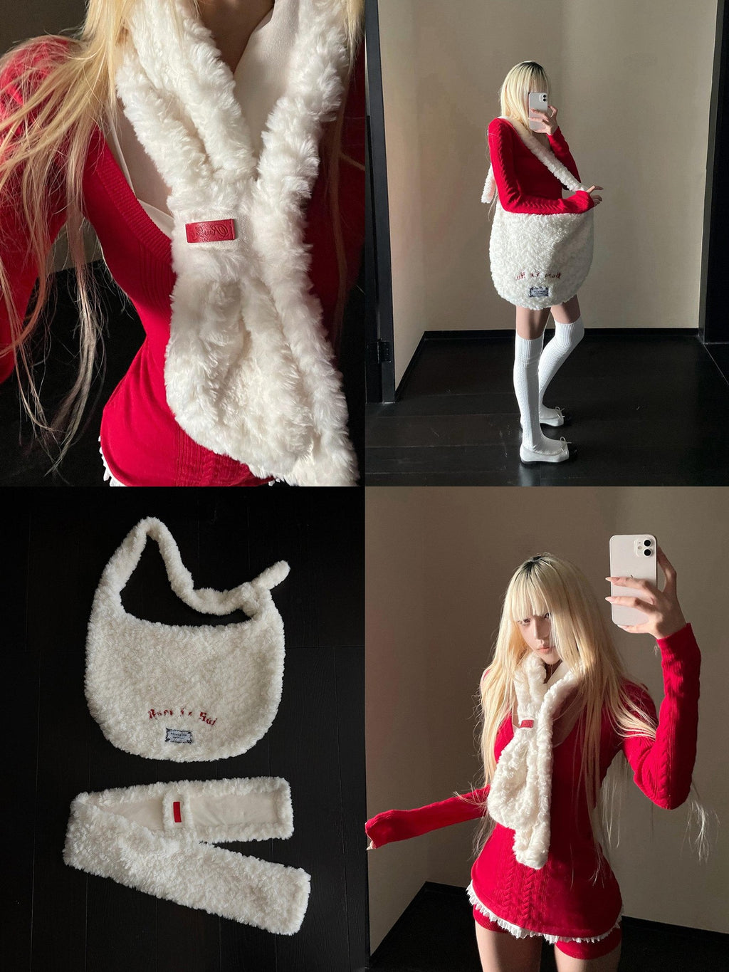 Rase le sol Cable Knit Sweater Lace Camisole Women's Knit Casual Top & Shorts Sets