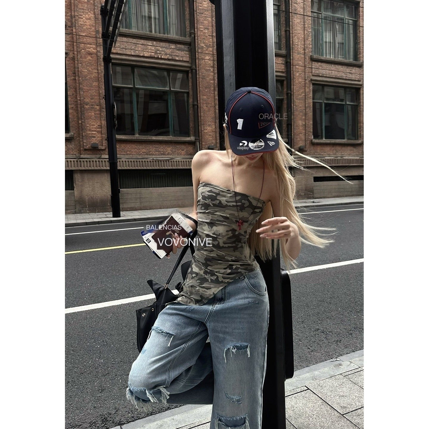 Rase_le_sol_Camouflage_Asymmetrical_Hem_Strapless_Outerwear_Women's_Tube_Tops_1050341656648_MISSTT