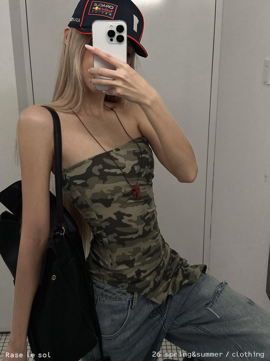 Rase le sol Camouflage Asymmetrical Hem Strapless Outerwear Women's Tube Tops