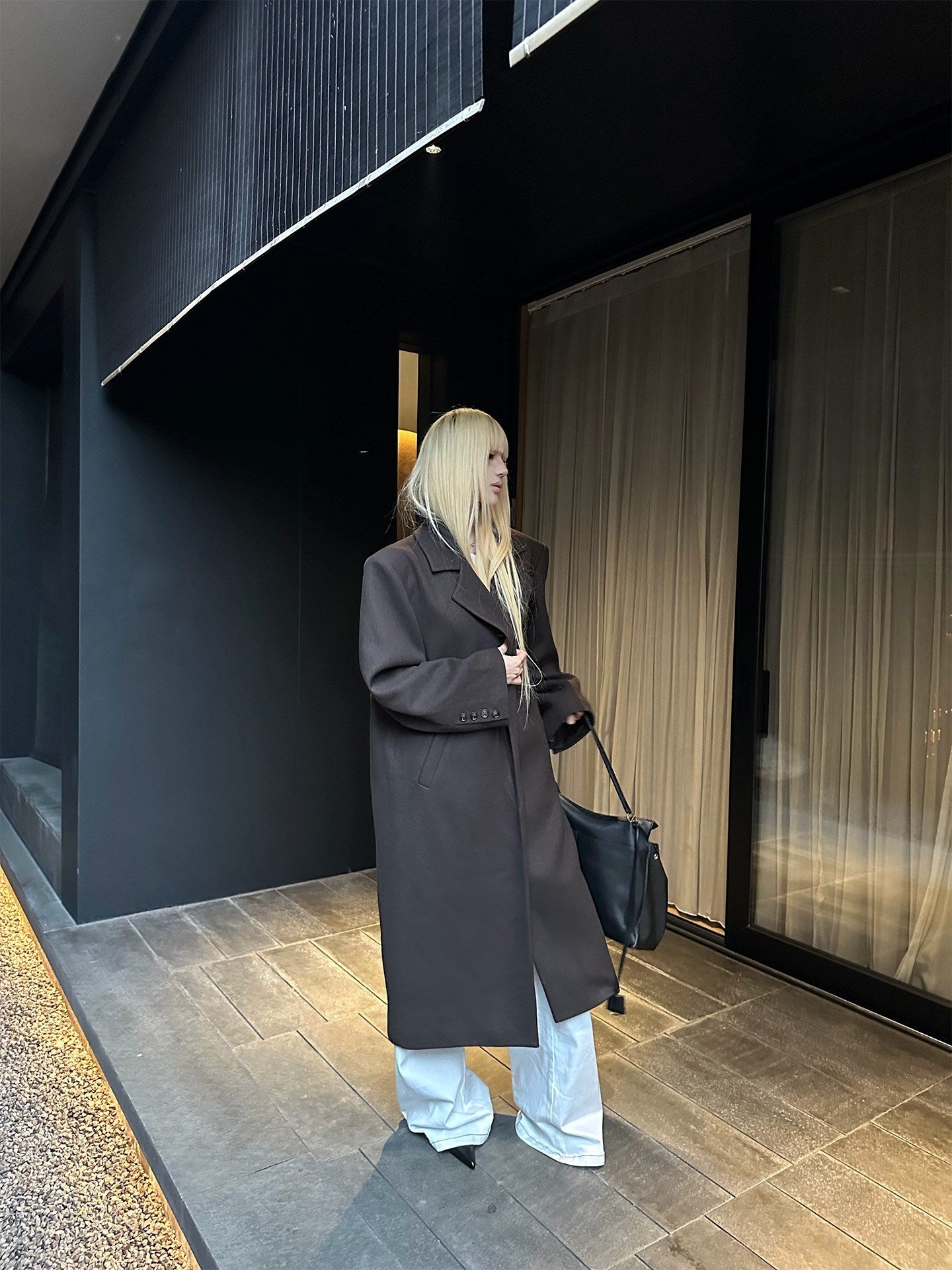 Rase_le_sol_Coffee_Brown_Notched_Lapel_Oversized_Women's_Wool_Long_Coats_987680179537_MISSTT