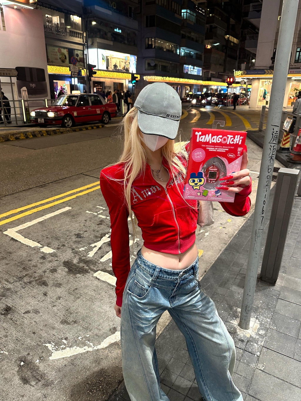 Rase le sol Crimson Vintage Slim Fitted Cropped Women's Velvet Zip-up Hoodies