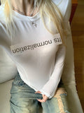 Rase_le_sol_Cross_Curve_Flocked_Print_Slim_Waist_Cropped_Women's_Long_Sleeve_T-shirts_971328239131_MISSTT