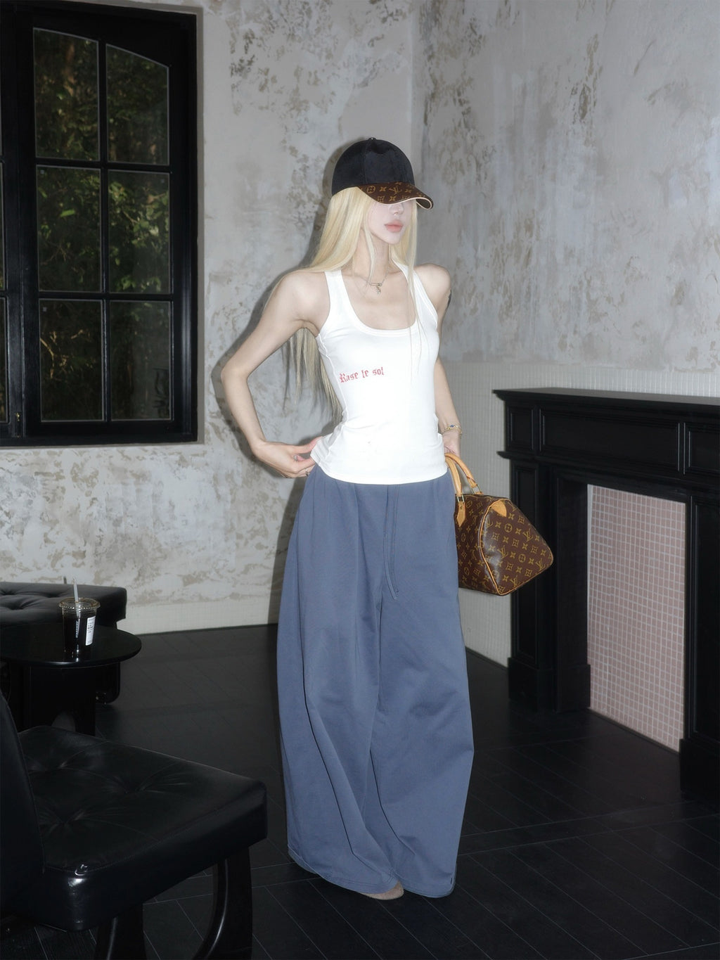 Rase_le_sol_Dark_Navy_Relaxed_Drape_Loose_Straight_Women's_Wide-leg_Pants_897270517012_MISSTT