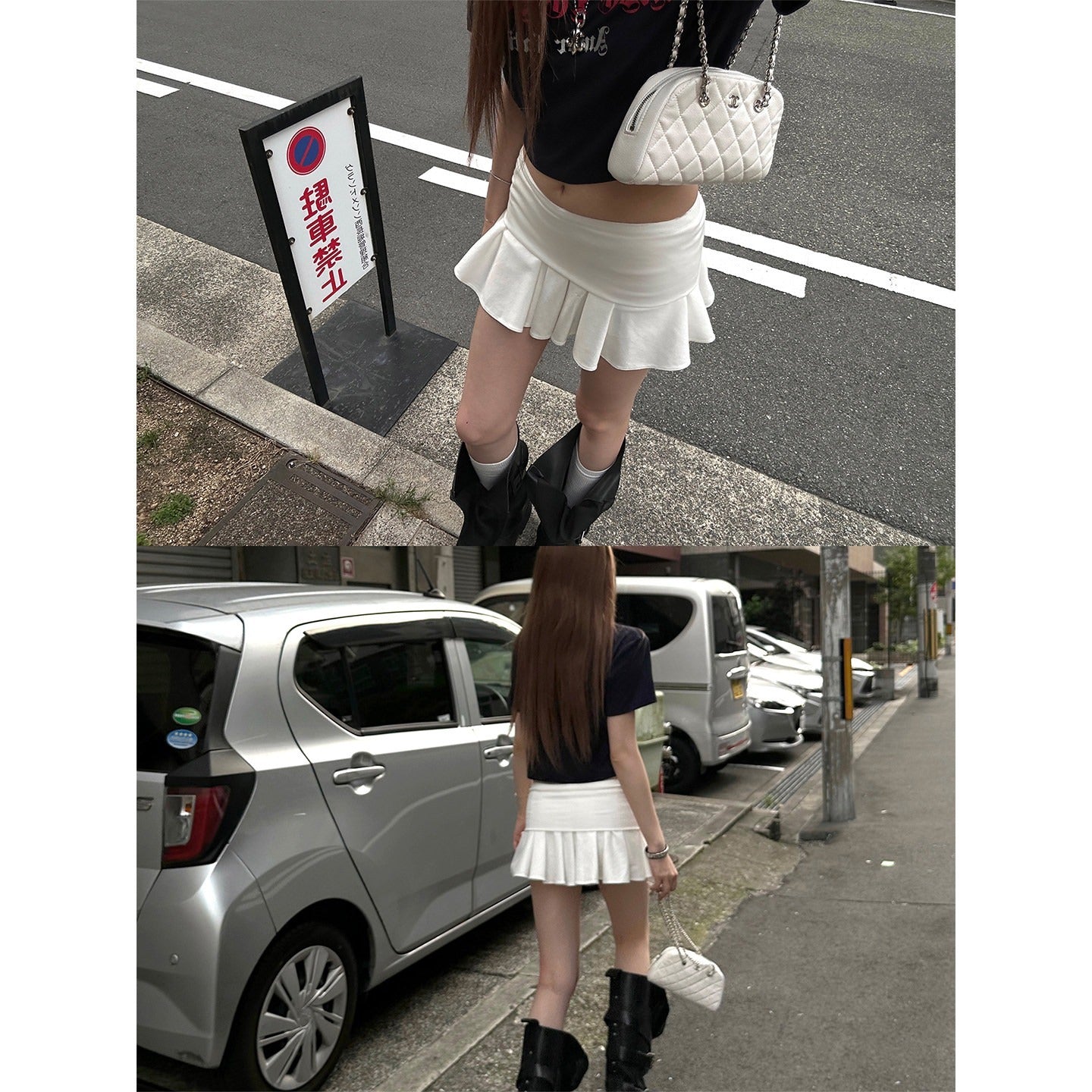 Rase_le_sol_Fold_Over_Waistband_Pleated_Low_Rise_Short_Women's_Mini_Skirts_1058646268649_MISSTT