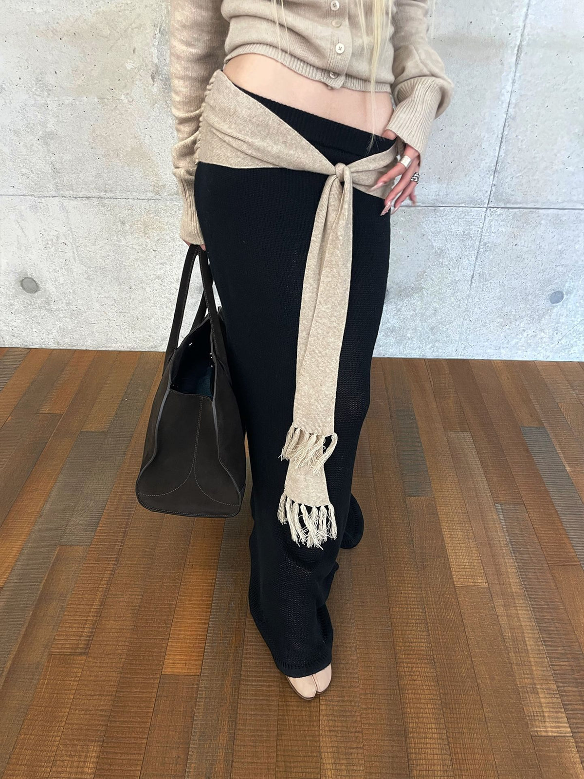 Rase_le_sol_Fringe_Knit_Mid_Rise_Cotton_Women's_Mermaid_Skirts_1074366446269_MISSTT
