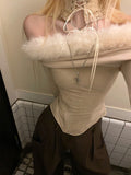 Rase_le_sol_Fur_Collar_Off_Shoulder_Slim_Waist_Women's_Long_Sleeve_T-shirts_991483041569_MISSTT