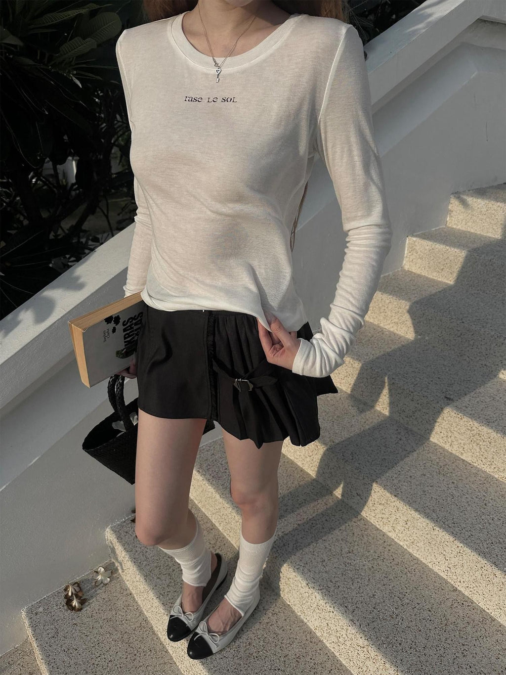 Rase le sol Grey Structured A Line Low Waist Mini Women's Pleated Skirts
