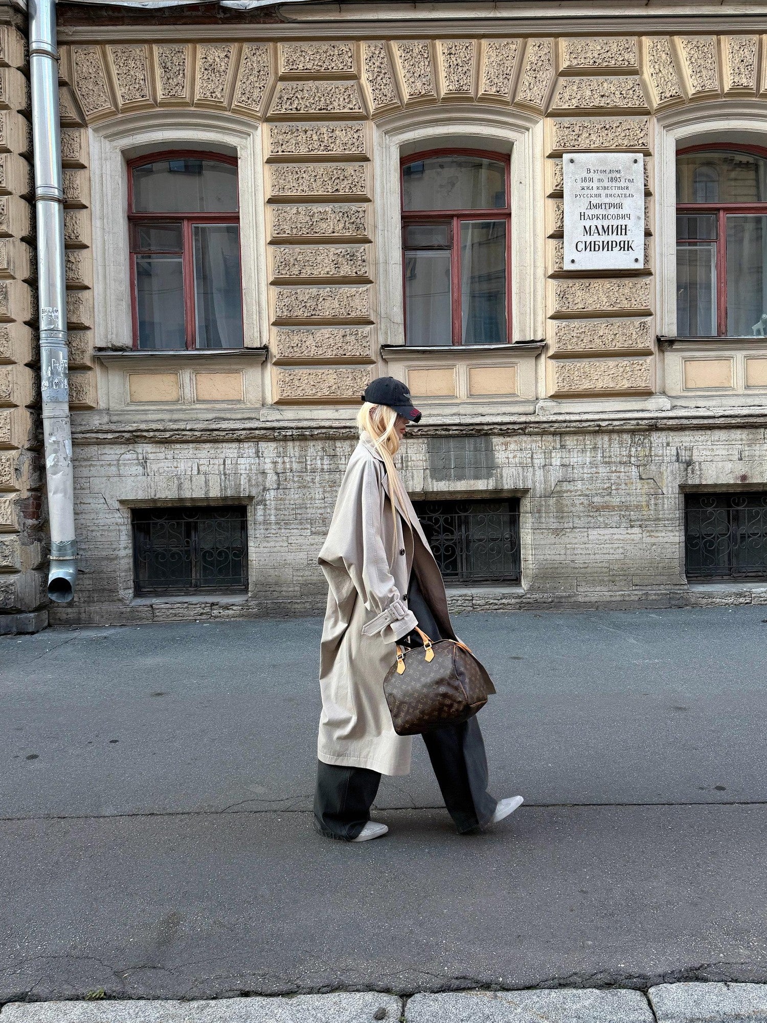 Rase le sol Khaki Oversized Longline Quilted Women's Cotton Padded Trench Coats