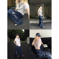 Rase_le_sol_Navy_Printed_American_Loose_Straight_Women's_Wide-leg_Pants_1049403097652_MISSTT