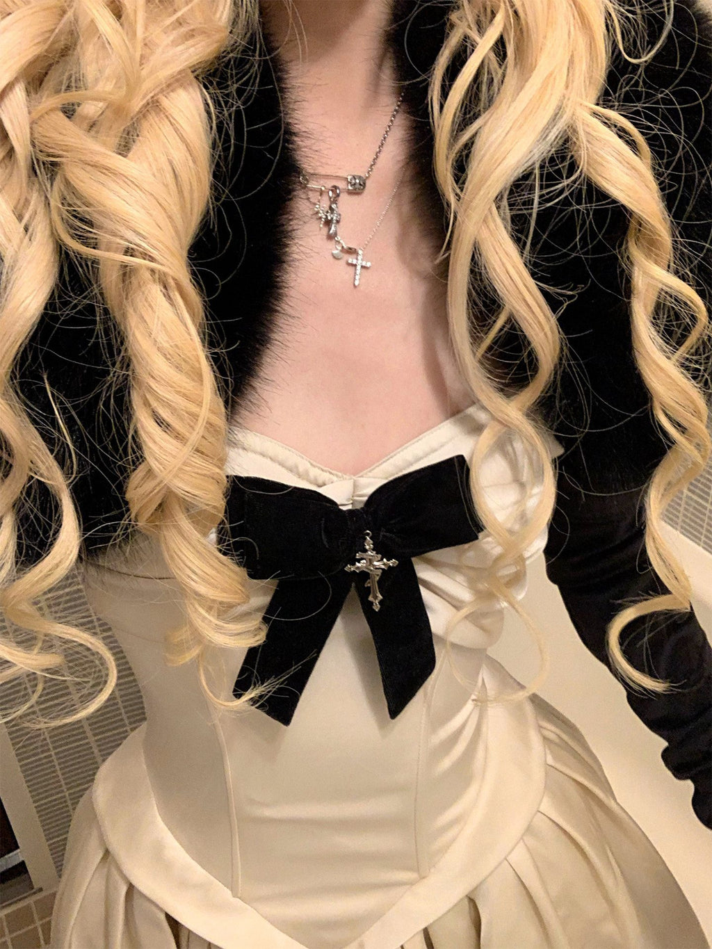 Rase_le_sol_Princess_Bow_Detail_Cinched_Waist_Women's_Strapless_Maxi_Dresses_997822868786_MISSTT