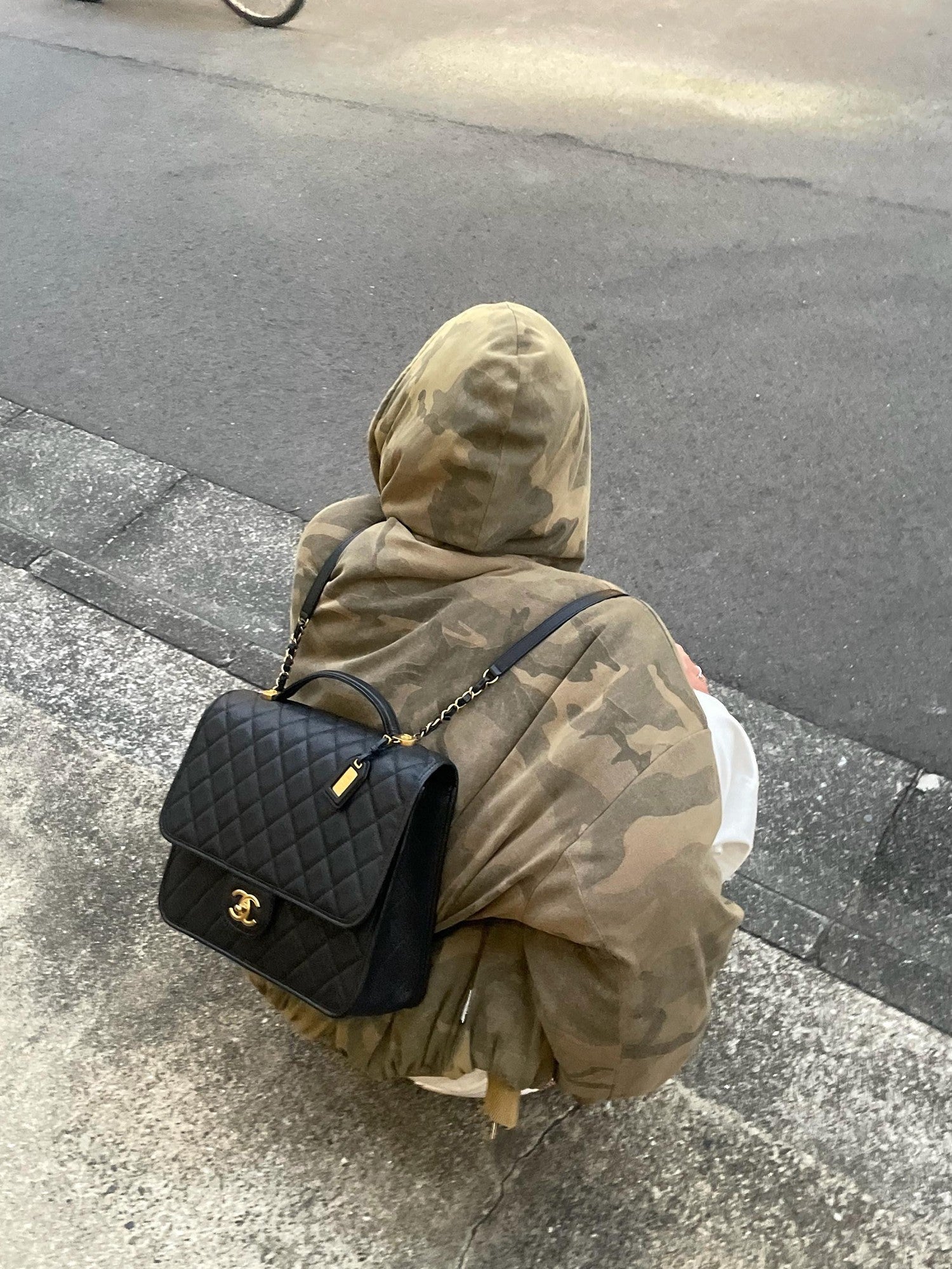 Rase le sol Reversible Camouflage Windproof Insulated Women's Cotton Padded Puffer Jackets