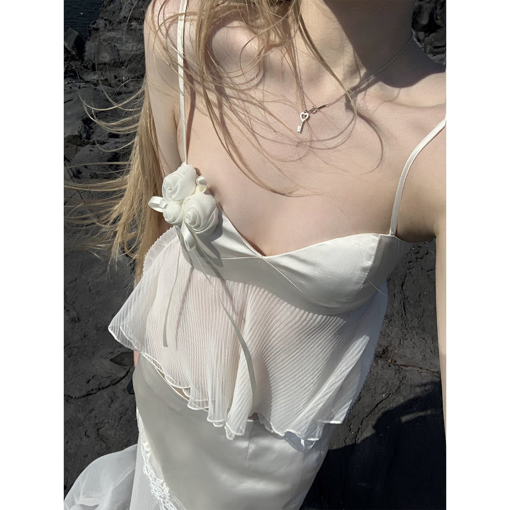 Rase_le_sol_Rose_Floral_Strappy_Camisole_And_Skirt_Women's_Matching_Skirt_Sets_1053333561410_MISSTT