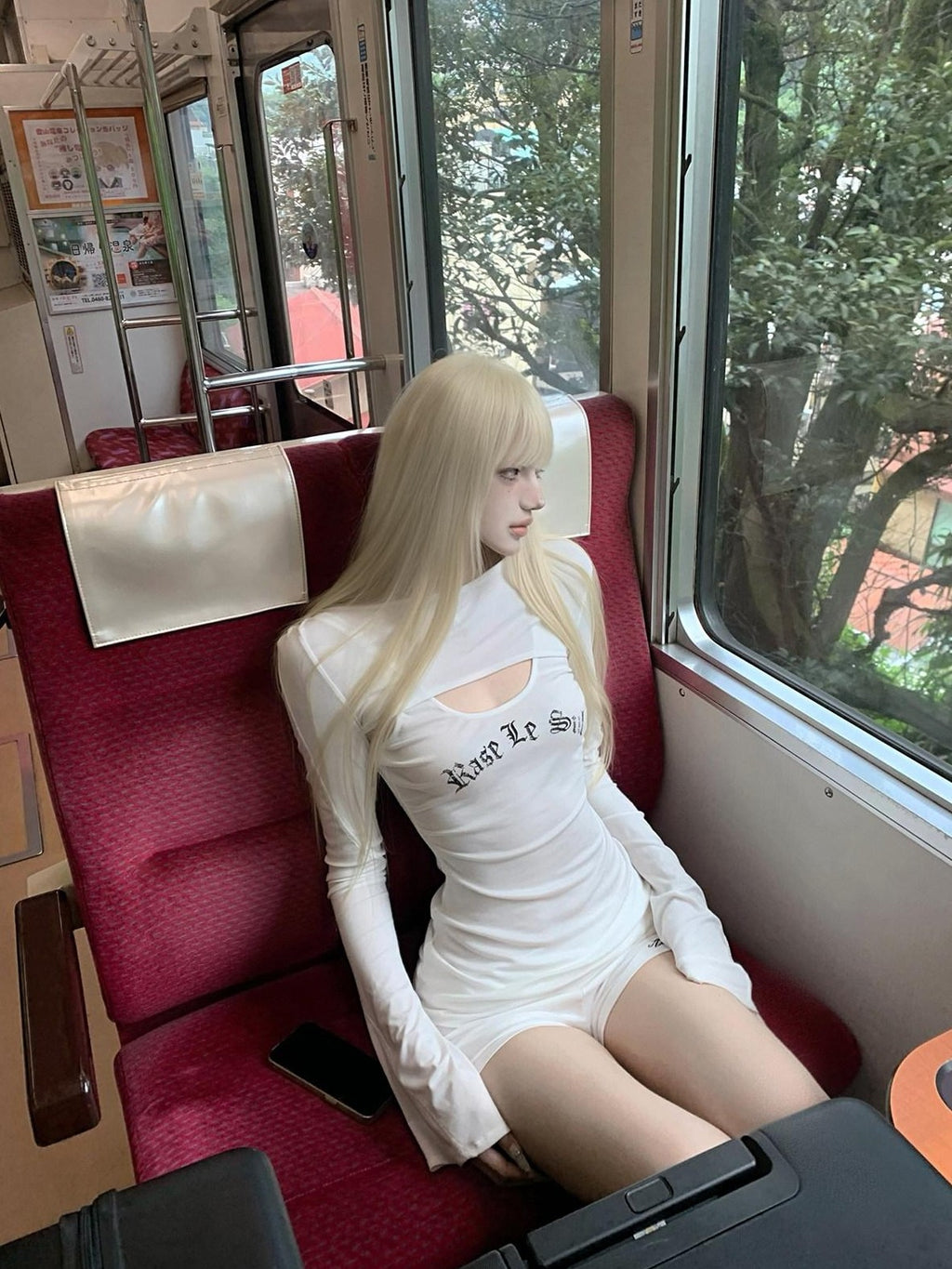 Rase le sol Sexy Long Sleeve Top And Cami Women's Casual Top & Shorts Sets