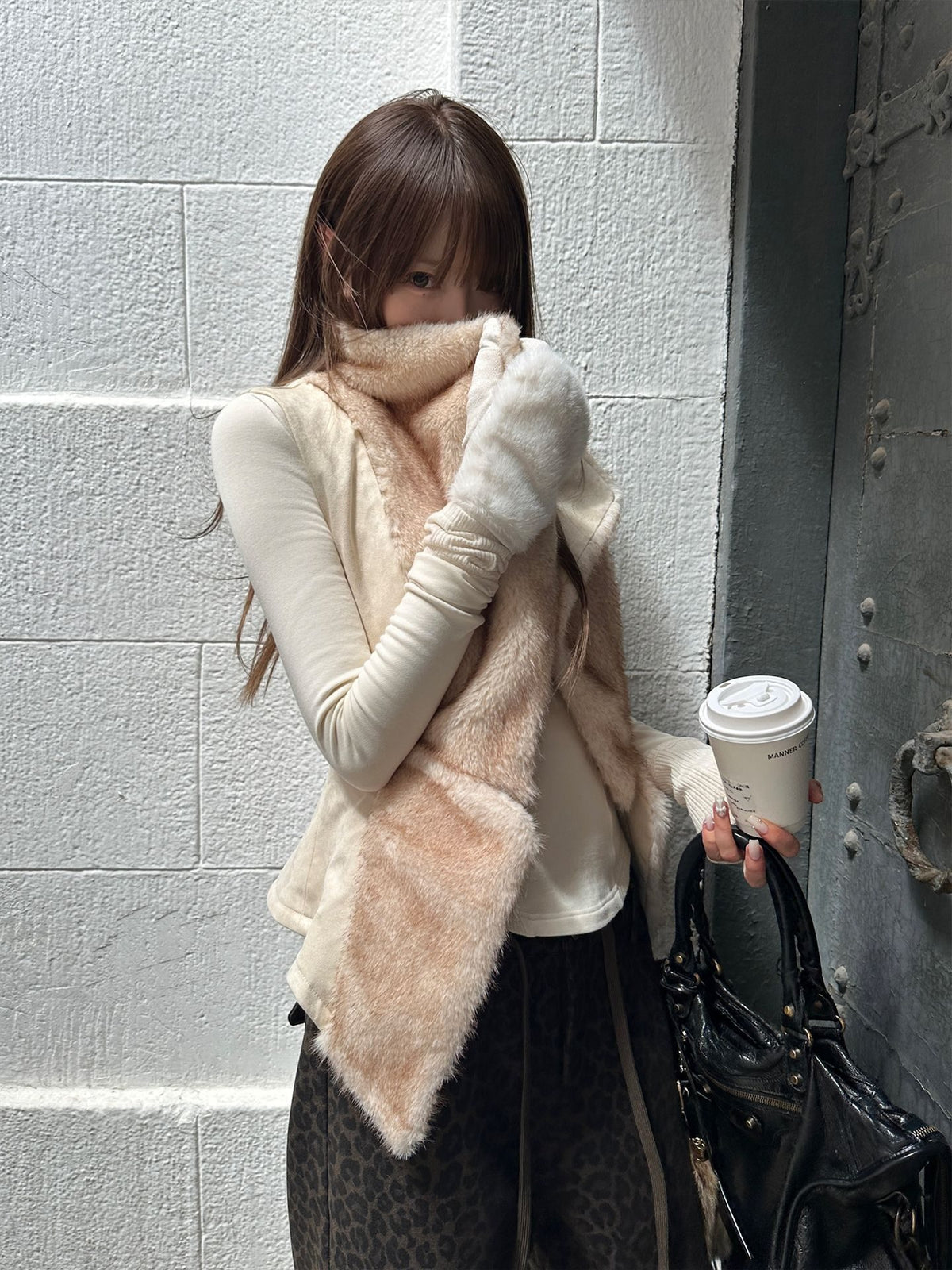 Rase_le_sol_Suede_Faux_Fur_Spliced_Slim_Fit_Women's_Polyester_Vests_1081591931628_MISSTT