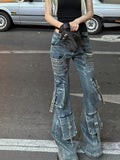 Rase_le_sol_Vintage_Multi_Pocket_Low_Rise_Cargo_Women's_Denim_Bootcut_Jeans_870726449146_MISSTT