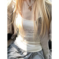 Rase_le_sol_White_Bow_Print_Spaghetti_Strap_Inner_Layering_Women's_Camisoles_1030323807335_MISSTT