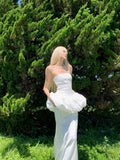 Rase_le_sol_White_Flower_Bud_Strapless_Cinched_Waist_Puff_Skirt_Women's_Tube_Mini_Dresses_799208391482_MISSTT